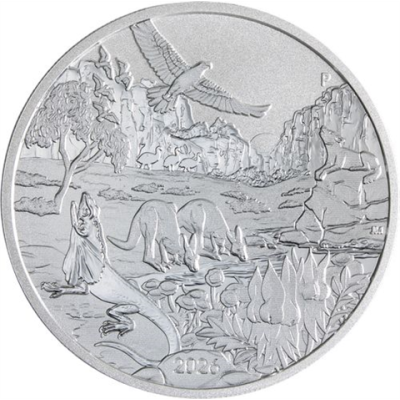 Australien-1 Dollar-2026-AGstgl-Outback-RS