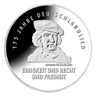 Deutschlandlied 20 Euro Silbermünze