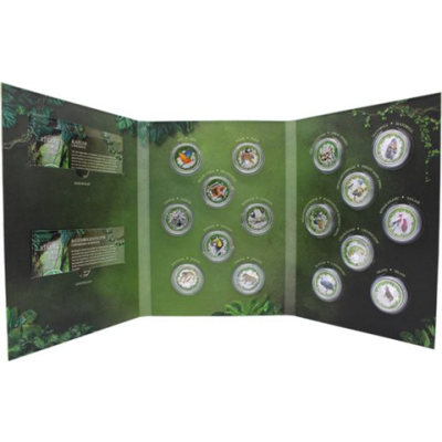 Kamerun-16x500 Francs-2021-AGstgl-Jungle Life-AlbumI