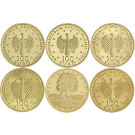 Deutschland-100-Euro-2026-Komplettsatz-Judenbuche-MzzA-D-F-G-J-RSVS