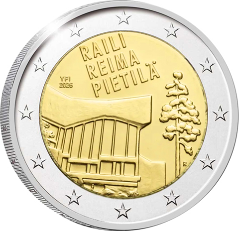 Finnland-2-Euro-2026-bfr-Raili-und-Reima-Pietilä-RS