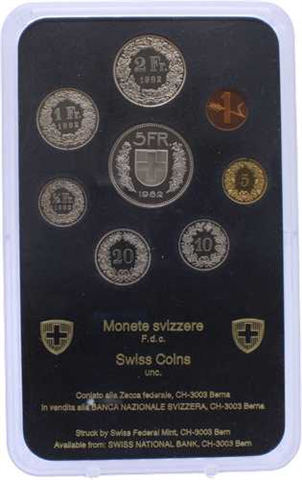 Schweiz-8,86 Franken-1983-Stgl-KMS-RS