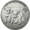 Kongo 3 Unzen Silber 2013 Baby Löwen Münze