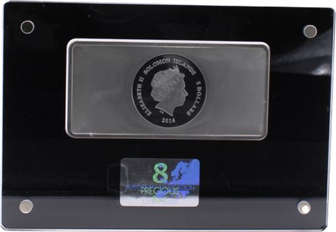 Solomon Islands-5 Dollar-2016-AG-Precious8in1-Planeten-Etui