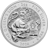 Großbritannien-5Pfund-2026-AgStgl-2ozTudorBeastsQueensLion-RS
