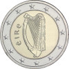 Irland 2 Euro Münze mit Harfe 2007