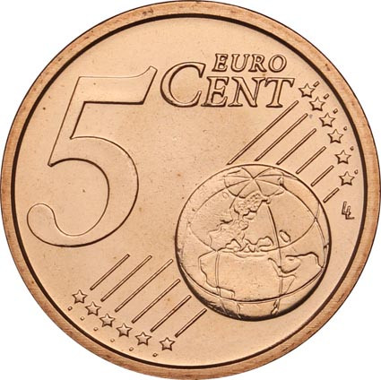 5 Euro Cent Muenze Vatikan 2017 