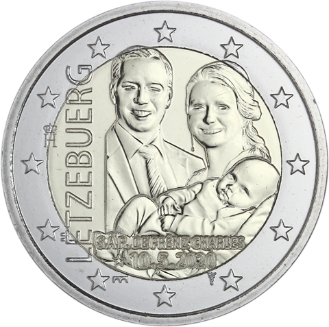 Luxemburg-2-Euro-2020-Geburt-Prinz-Charles-Jean-Mzz-Bruecke-Coin-Card-II-Shop