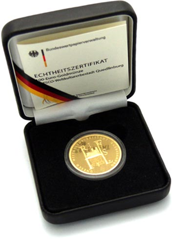 Deutschland 100 Euro 2003 stgl. Quedlinburg-III