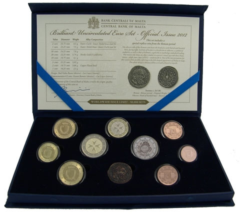 Kursmünzen Malta 5,88 Euro bestellen