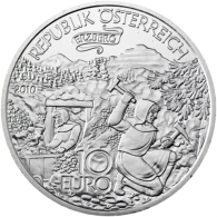 Österreich-10-Euro-2010-Silber-bfr-Erzberg-in-der-Steiermark-RS