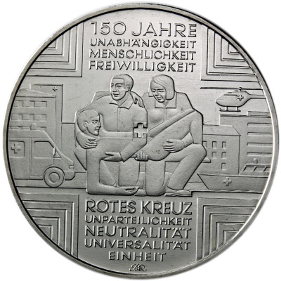 Deutschland 10 Euro 2013 Rotes Kreuz