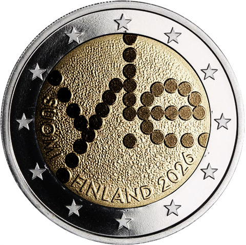 Finnland-2-Euro-2026-PP-100-Jahre-finnischer-Rundfunk-RS