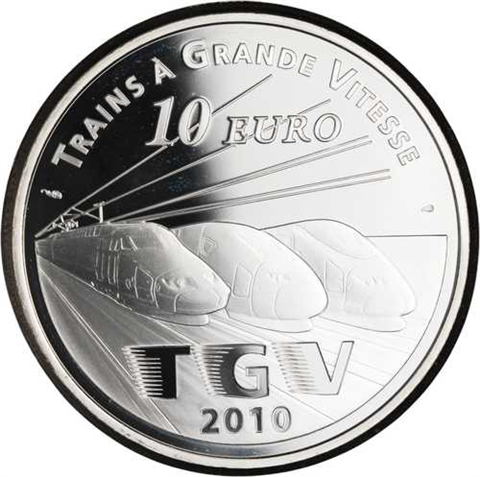 Frankreich-10Euro-2010-AGpp-LilleEuropeTGV-VS