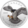 Kanada 5 Dollar 2014 Flake in Farbe