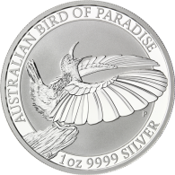 Australien 1 Dollar 2018 Stgl. Paradiesvogel 1