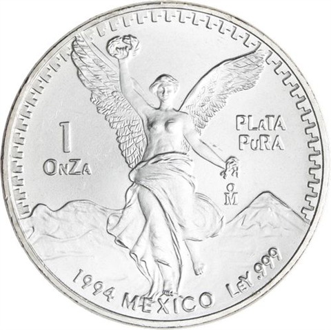Mexiko-35x1Onza-1990-2024-AGstgl-Siegesgöttin-Kassette