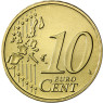 10 Euro Cent Belgien Jahrgang 2016