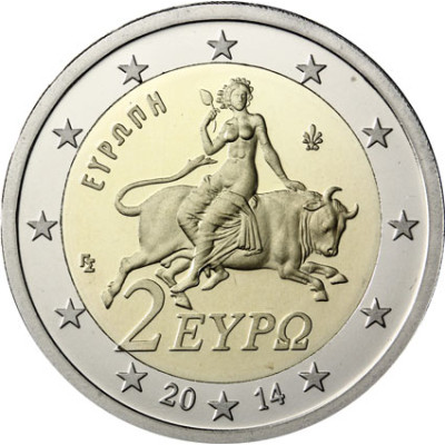 2 Euromünzen Griechenland