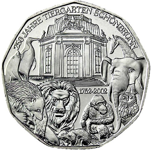 Österreich-5Euro-2002-AgHgh-Tiergarten-Schönbrunn-RS
