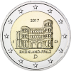 Deutschland-2Euro-2017bfr-PortaNigra-Münzzeichen-F-RS