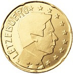 Luxemburg 20 Cent 2008 bfr.