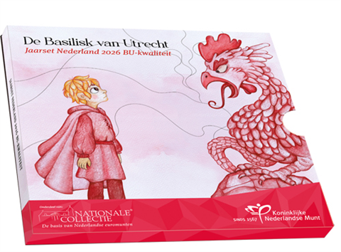 Niederlande-3,88Euro2026-Stgl-KMS-BasiliskvonUtrecht-0
