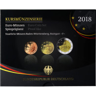 Deutschland 5,88 Euro-Kurssatz 2018 PP im Blister Mzz: F