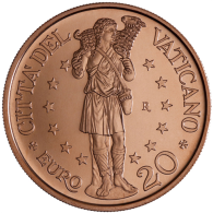 Vatikan-20Euro-2025-StglKupfer-Der-Gute-Hirte-RS