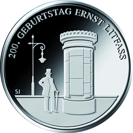 BRD 20 Euro 2016 Silber PP Litfaß