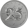 Kanada 5 Dollars 2013 bfr. 25 Jahre Maple Leaf I