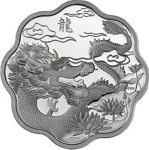 Kanada 15 Dollar 2012 PP Jahr des Drachen-I