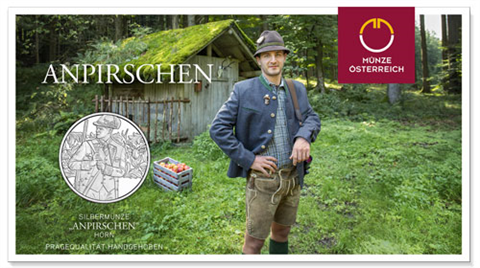 Österreich-10-Euro-2026-Hgh-Anpirschen-Horn-Folder