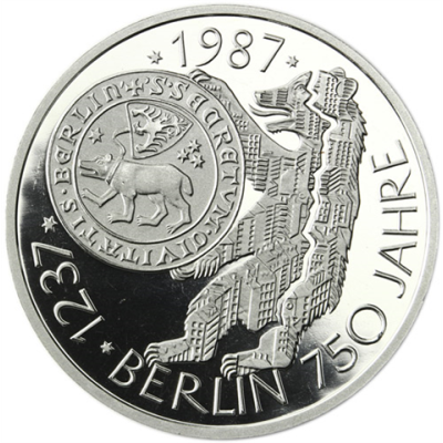 Deutschland-10DM-1987-PPAg-750-Jahre-Berlin-RS