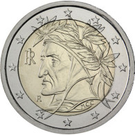 Italien 2 Euro Muenze  2013 bfr.  Dante Alighieri