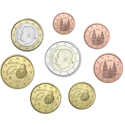 Spanien-3,88-Euro-2024-bfr-Kursmünzen-RS