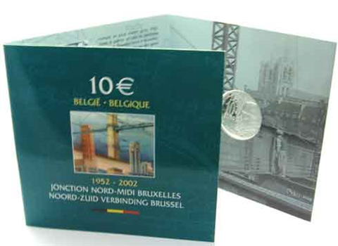 Belgien-10-Euro-2002-Nord--Süd-Verbindung---III