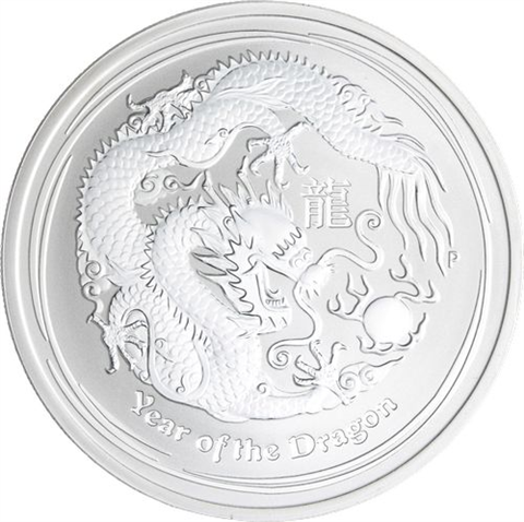 Australien-12x1 Dollar-2012-AGstgl-Drache-VS