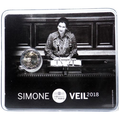 Frankreich--2-Euro-2018-CoinCard-Simone-Veil-RS