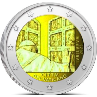 Vatikan-2Euro-2025-Jubiläum-RS