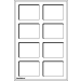 300028 -  Tableaus 8 Fächer bis 64 x 86 mm 2er Set
