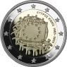 Europa Flagge 2 Euro