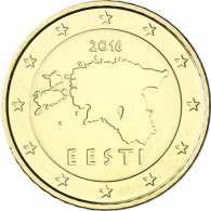 Estland 50 Cent 2016  bfr. Landkarte