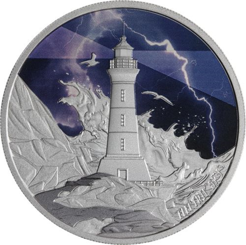 Tuvalu-1 Dollar-2024-AGpp-Electric Sky-Etui