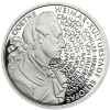 Deutschland 10 DM Silber 1999 PP Johann Wolfgang von Goethe und Weimar I