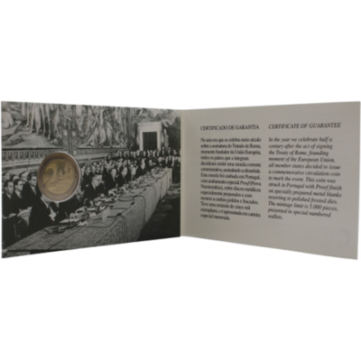 Portugal-2Euro-2007-pp-50JahreRoemischeVerträge-Folder-offen