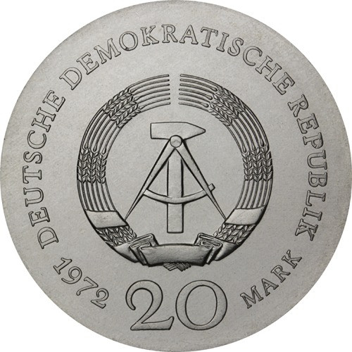 J.1538 - DDR 20 Mark 1972 - Lucas Cranach der Ältere