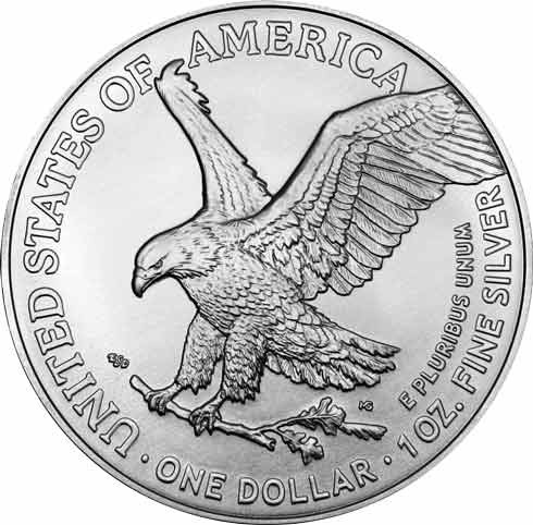 1 oz Silbermünzen American Silver Eagle