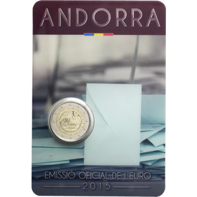 Andorra-2-Euro-2015-Volljährigkeit-in-Coincard