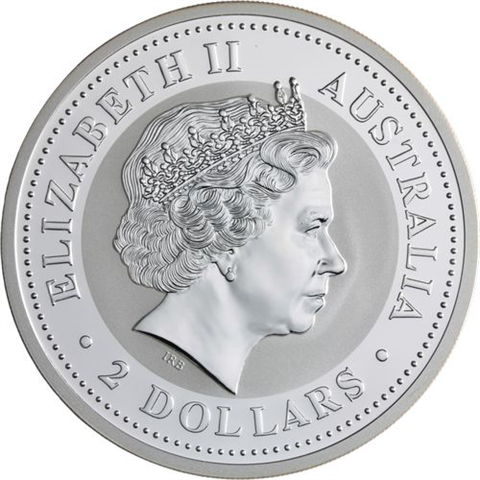 Australien-2 Dollar-2006-AGstgl-Hund-RS
